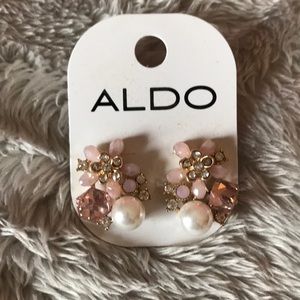 Aldo Pink Sparkle Earrings